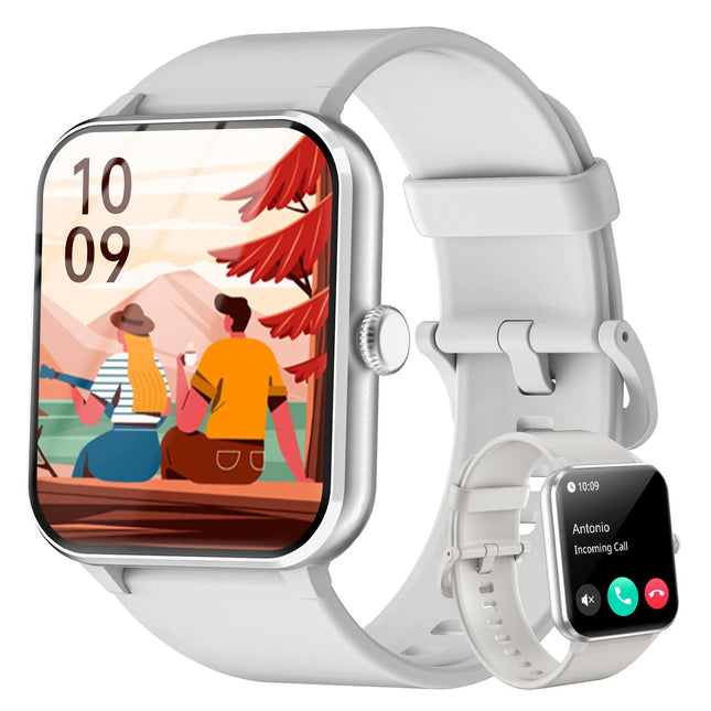 Blackview R50 Smart Watch – Bluetooth Calling | 1.85” HD Display | Health & Fitness Tracker