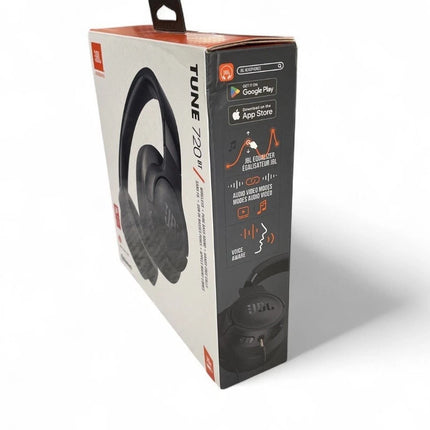JBL Tune 720BT Black Over-Ear Wireless Bluetooth Headphones – Pure Bass Sound