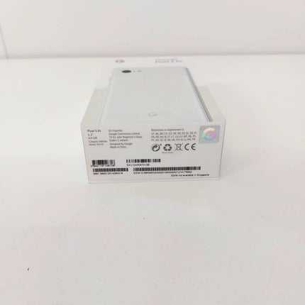 Google Pixel 3 XL 64GB Clearly White Unlocked 6.3" Smartphone (GA00470)