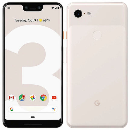 Google Pixel 3 XL 64GB Clearly White Unlocked 6.3" Smartphone (GA00470)